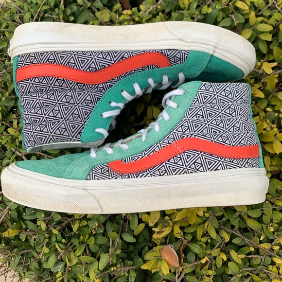 Vans Shoes - Vintage Mint Green Vans